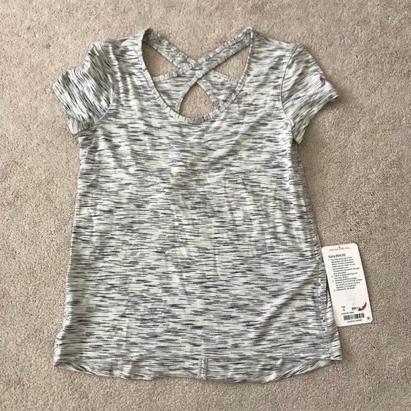 lululemon athletica Tops - Lululemon. Extra Mile SS. Tiger Space Dye.